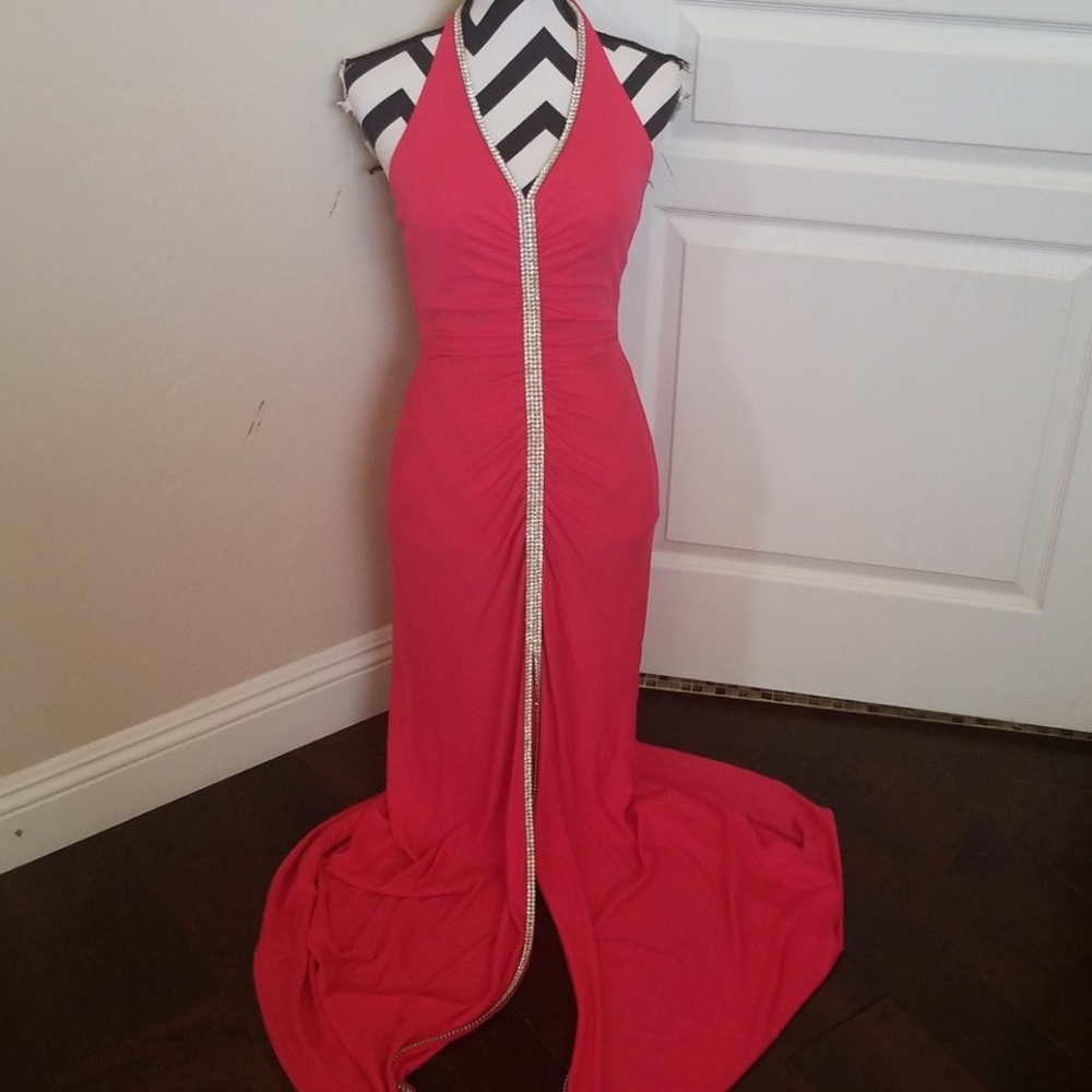 Nicole Bakti Rose Pink Dress